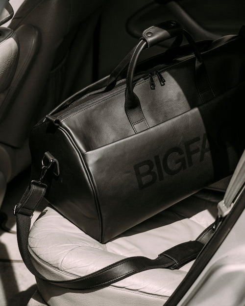 Leather Duffle Bag for Bigface