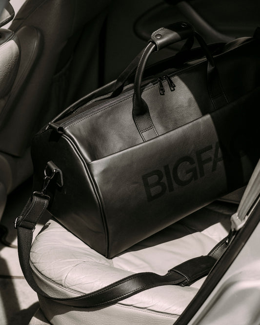 Leather Duffle Bag for Bigface